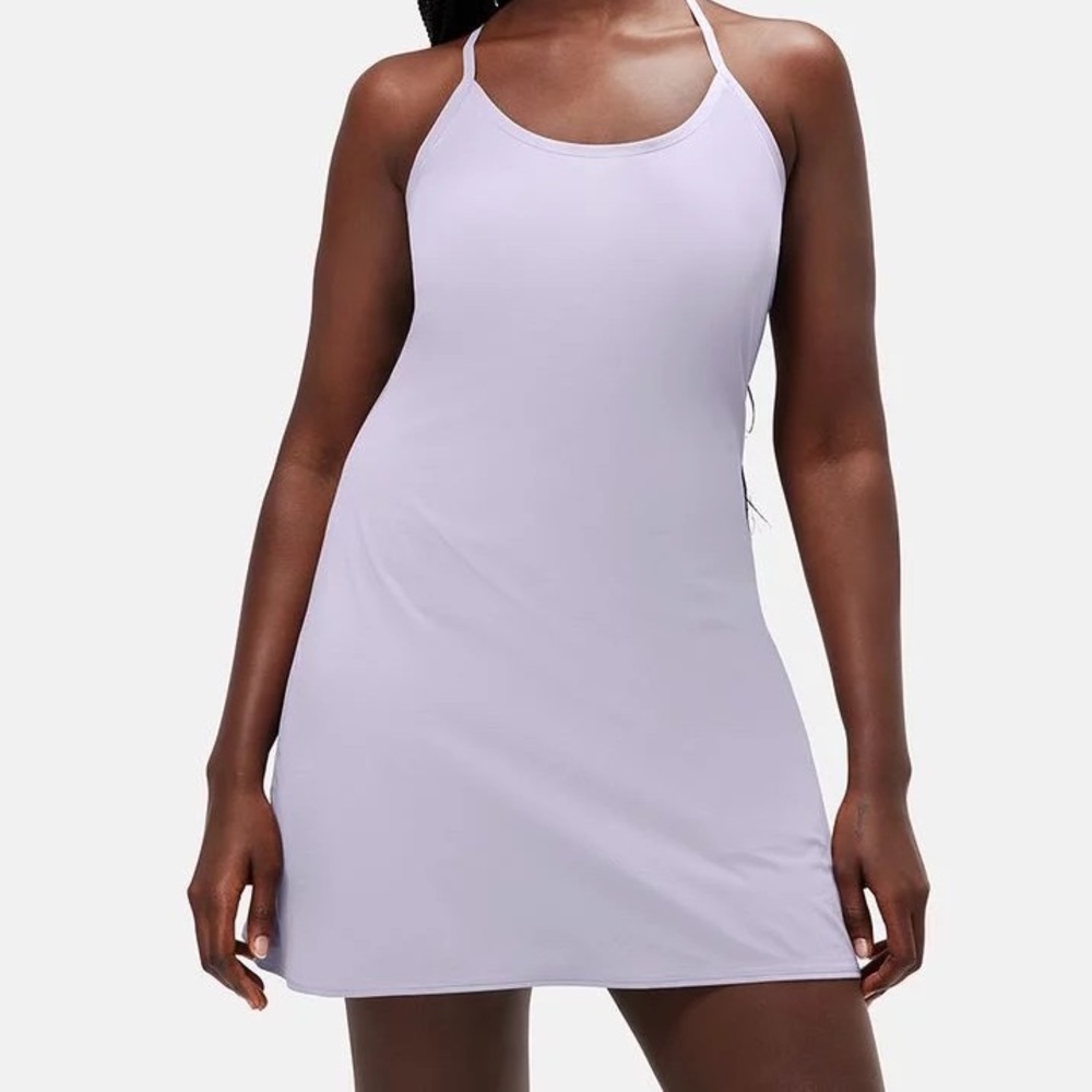 Outdoor Voices excercise dress in Taro
